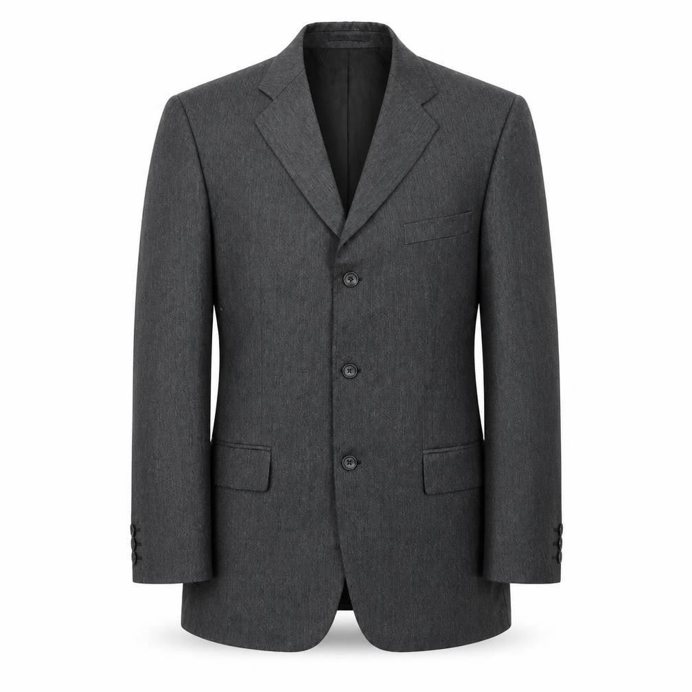 Sequel Mens Grey Polyacrylate Fibre Jacket Suit Jacket Size 40 Regular