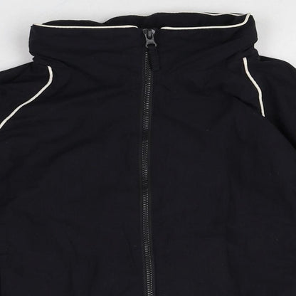 Trutex Womens Black Jacket Coat Size XS Zip
