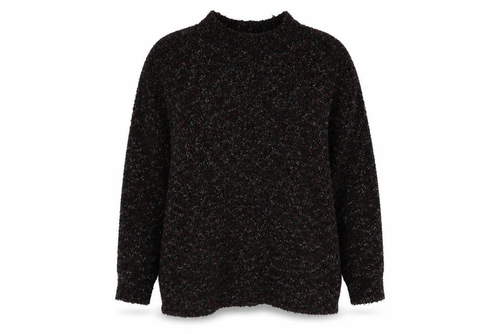 Papaya Womens Multicoloured Round Neck Polyester Pullover Jumper Size S