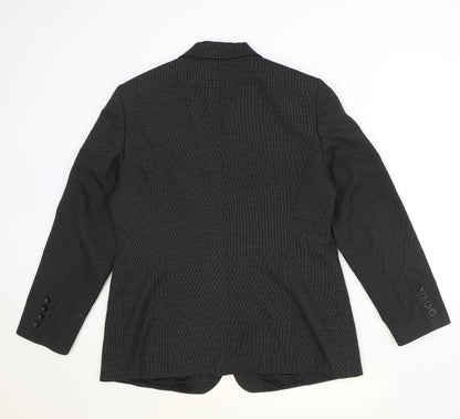 Gerry Weber Womens Black Polyester Jacket Blazer Size 16
