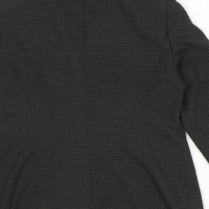 Gerry Weber Womens Black Polyester Jacket Blazer Size 16
