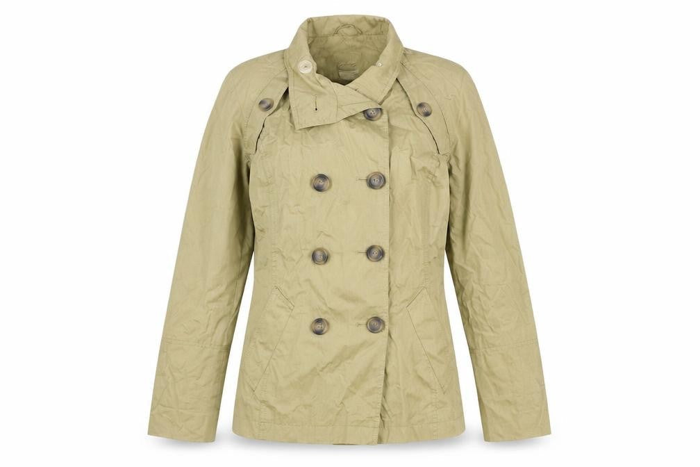 George Womens Brown Jacket Size 8 Button