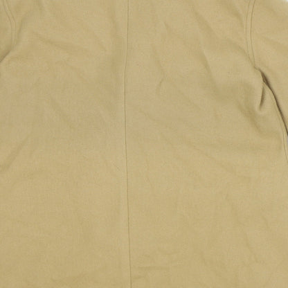 SHEIN Womens Brown Jacket Size M Button