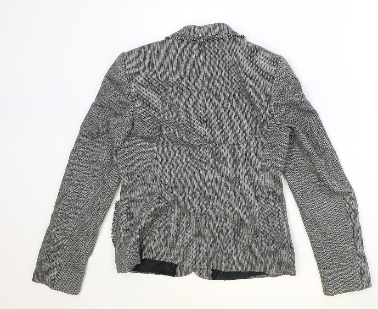 Marks and Spencer Womens Green Polyester Jacket Blazer Size 10