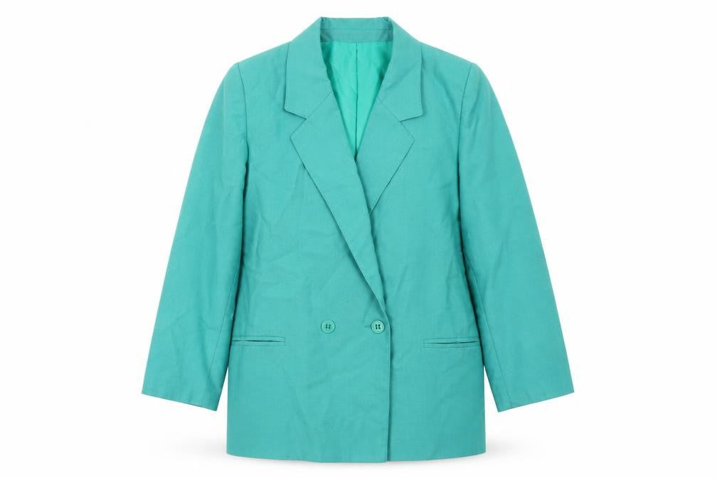 Belvoir Connections Womens Green Jacket Blazer Size L Button