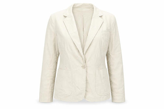 Gap Womens Beige Jacket Blazer Size L Button