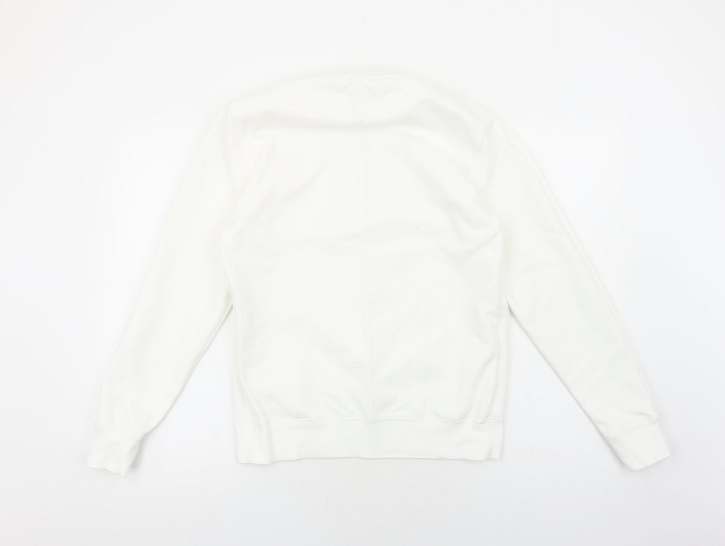 All We Do is Womens White Animal Print Polyester Pullover Sweatshirt Size XS Pullover - Leopard Pattern Christmas Tree