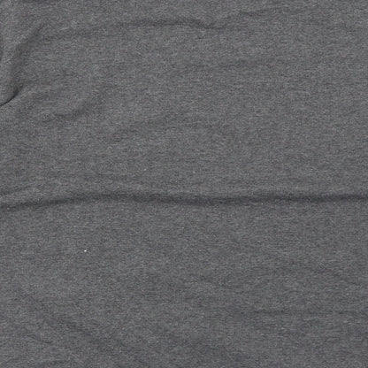 Jetty Womens Grey Cotton Pullover Sweatshirt Size M Pullover