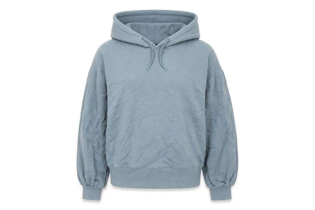 George Womens Blue Cotton Pullover Hoodie Size S Pullover