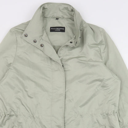 Four Seasons Womens Green Jacket Size M Zip