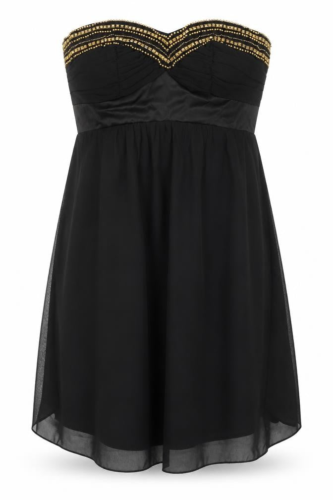 Elise Ryan Womens Black Cotton Bodycon Size 10 Sweetheart Pullover