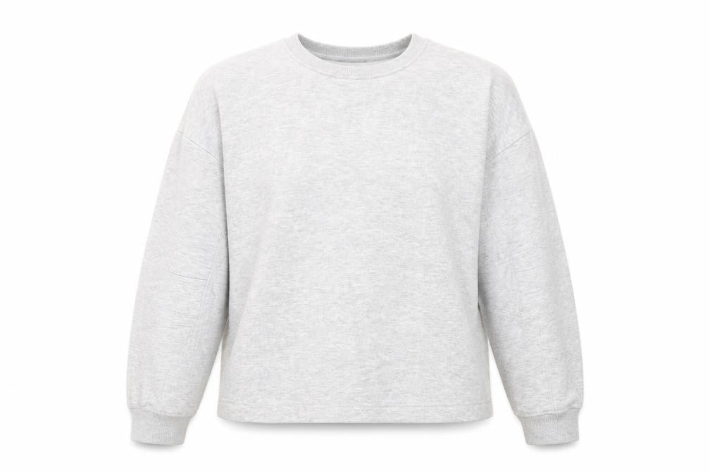Primark Womens Grey Cotton Pullover Sweatshirt Size 10 Pullover