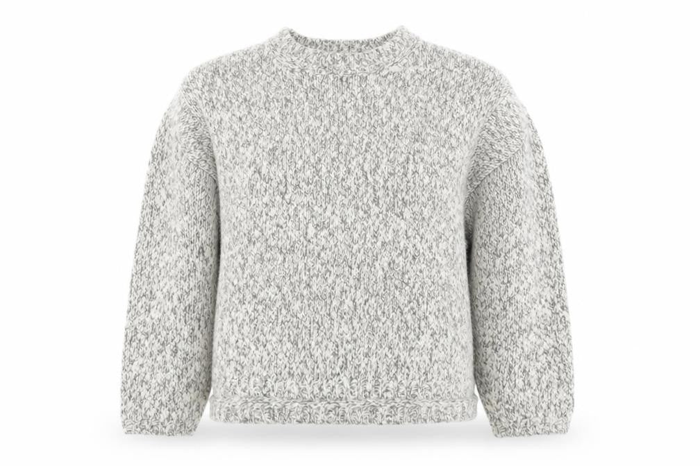Marks & Spencer Womens Grey Round Neck Polyester Pullover Jumper Size M