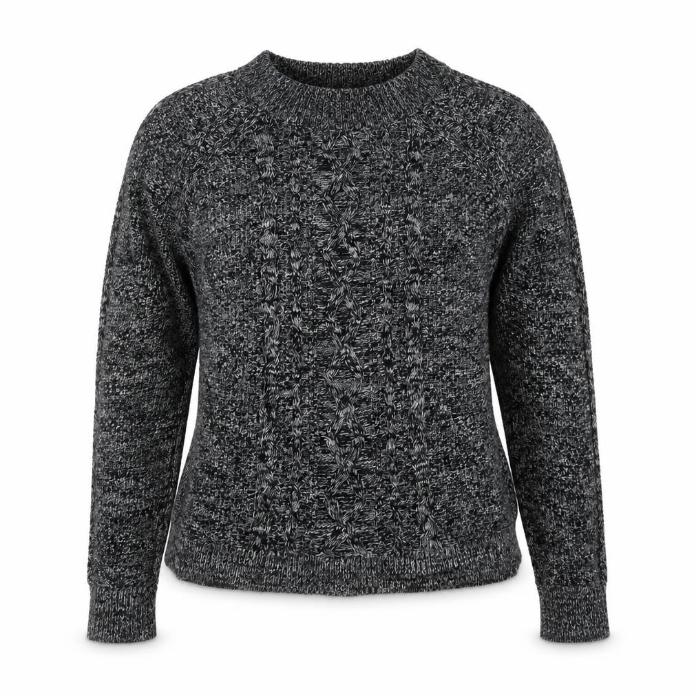 Esprit Womens Black Round Neck Acrylic Pullover Jumper Size XS