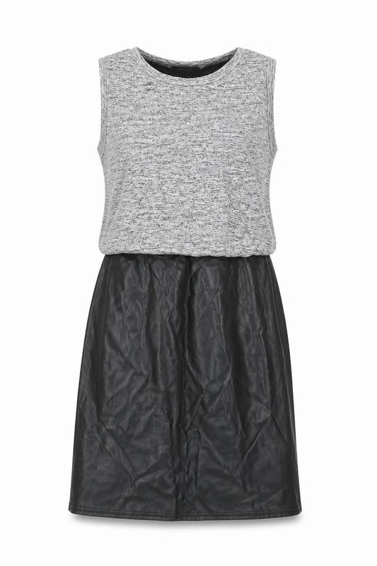 Missguided Womens Grey Polyester A-Line Size 8 Round Neck Pullover