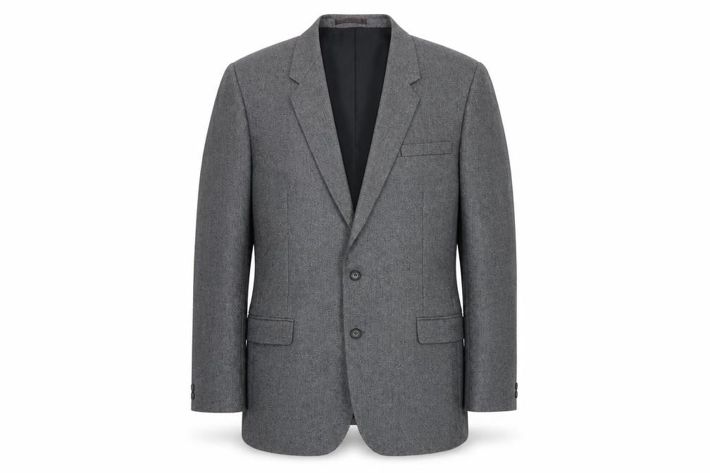 NICO Mens Grey Wool Jacket Suit Jacket Size 42 Regular