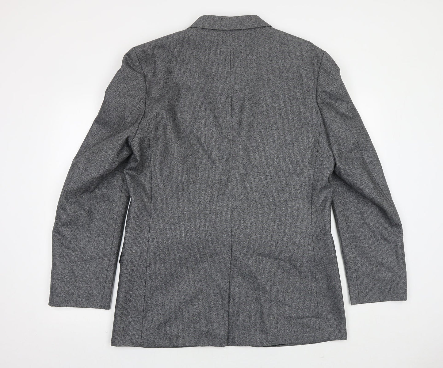 NICO Mens Grey Wool Jacket Suit Jacket Size 42 Regular
