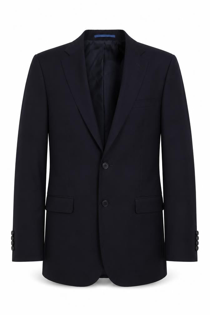 Marks & Spencer Mens Blue Polyester Jacket Suit Jacket Size 40 Regular