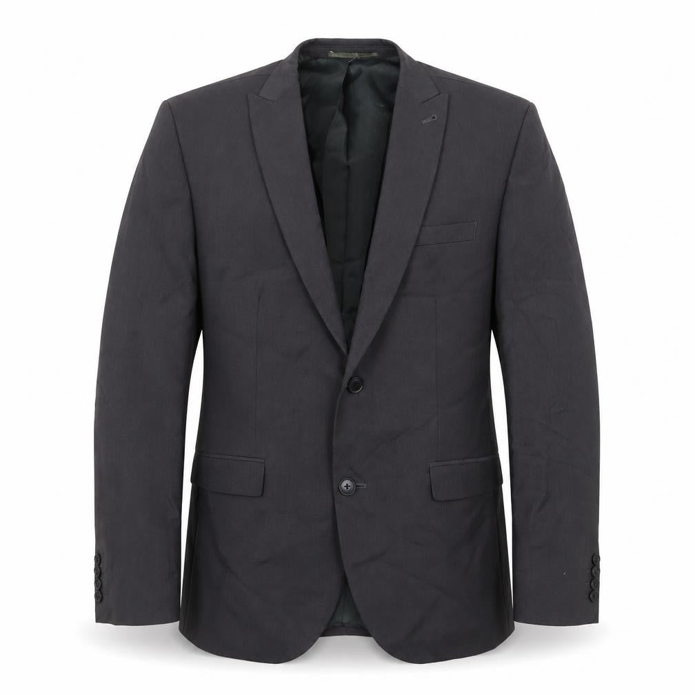 NEXT Mens Grey Polyester Jacket Suit Jacket Size 42 Regular