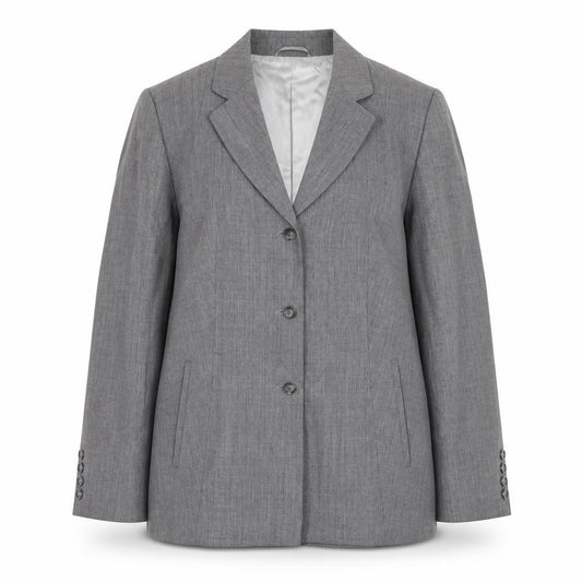 Betty Barclay Womens Grey Wool Jacket Suit Jacket Size L
