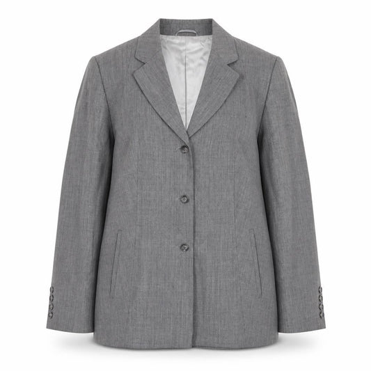 Betty Barclay Womens Grey Wool Jacket Suit Jacket Size L