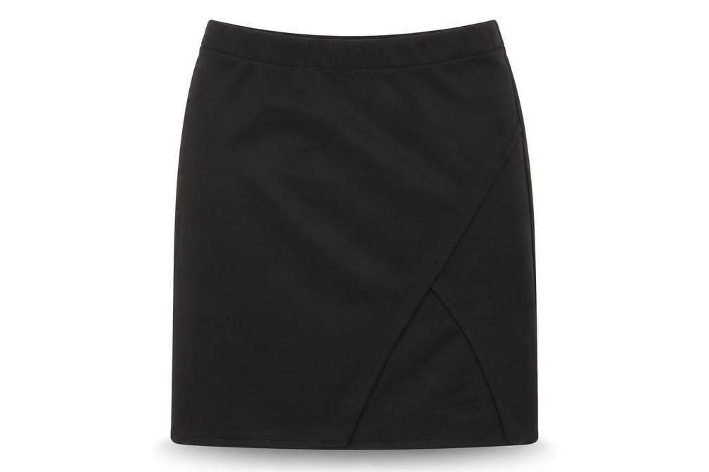 Page Womens Black Polyester A-Line Skirt Size M