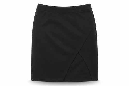 Page Womens Black Polyester A-Line Skirt Size M