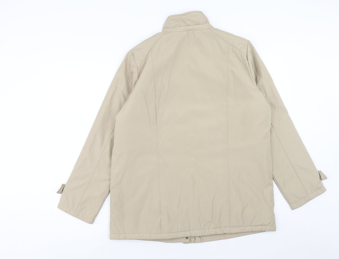 Bonmarché Womens Beige Jacket Size S Zip