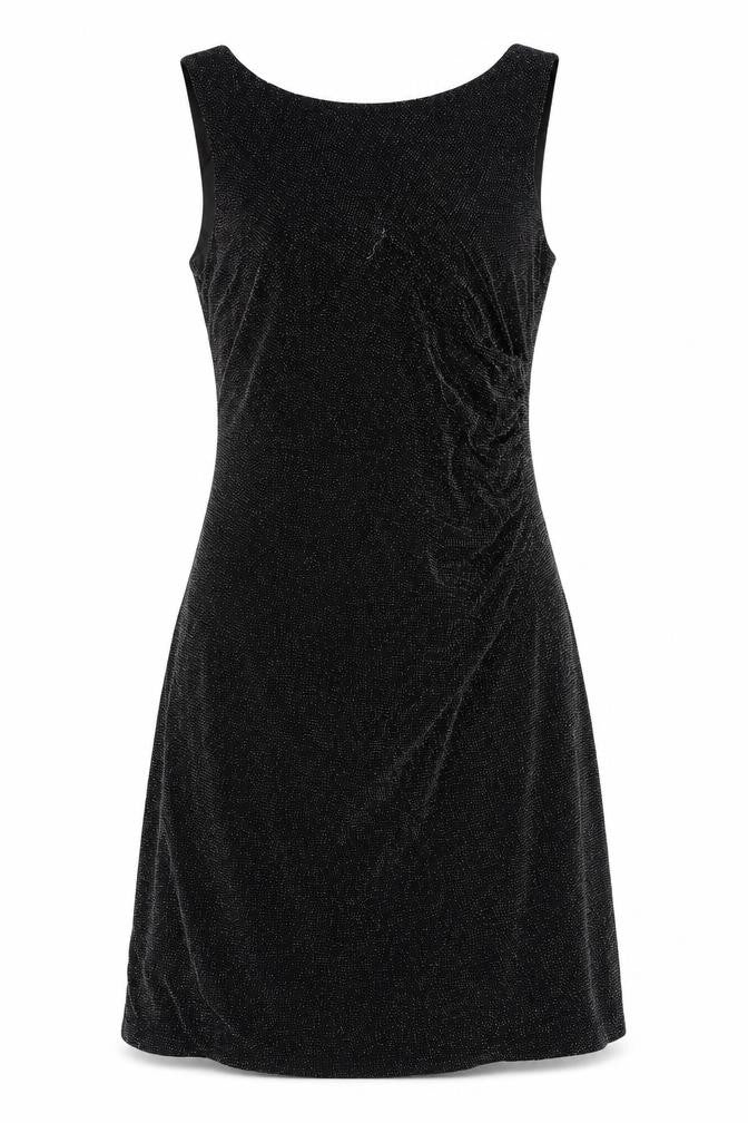 Wallis Womens Black Nylon A-Line Size 12 Round Neck Pullover