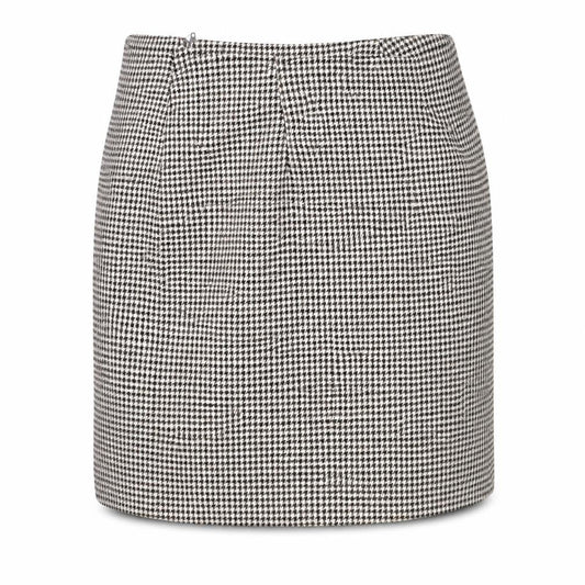 New Look Womens Multicoloured Plaid Polyester Straight & Pencil Skirt Size 6 Zip