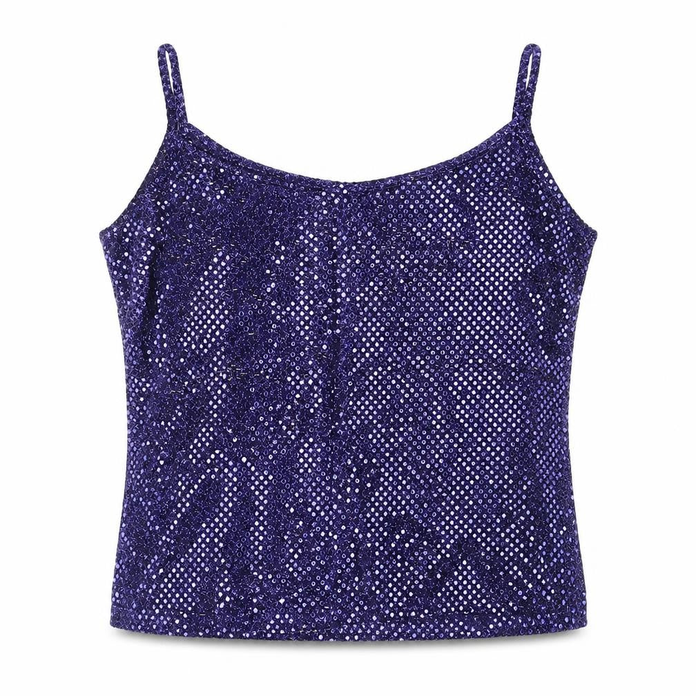 Preworn Womens Blue Polyester Basic Tank Size 2XL Round Neck