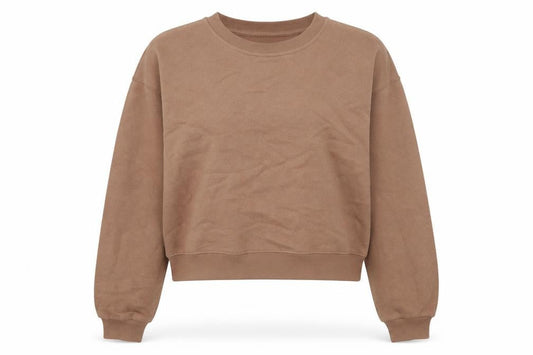 Miss Selfridge Womens Brown Cotton Pullover Sweatshirt Size S Pullover