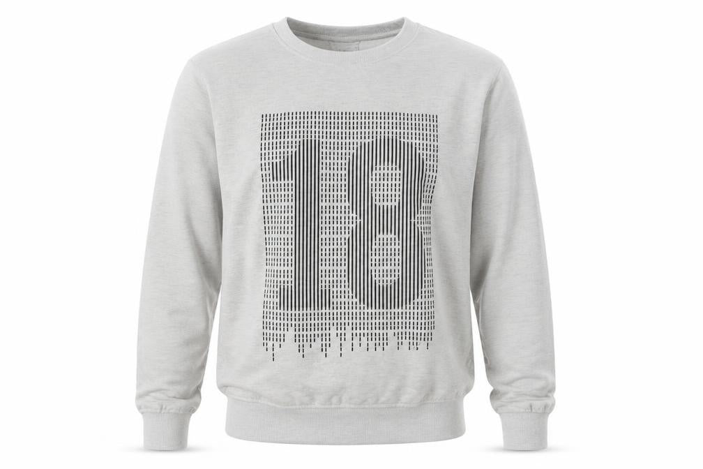 Bold Street Mens Grey Cotton Pullover Sweatshirt Size M