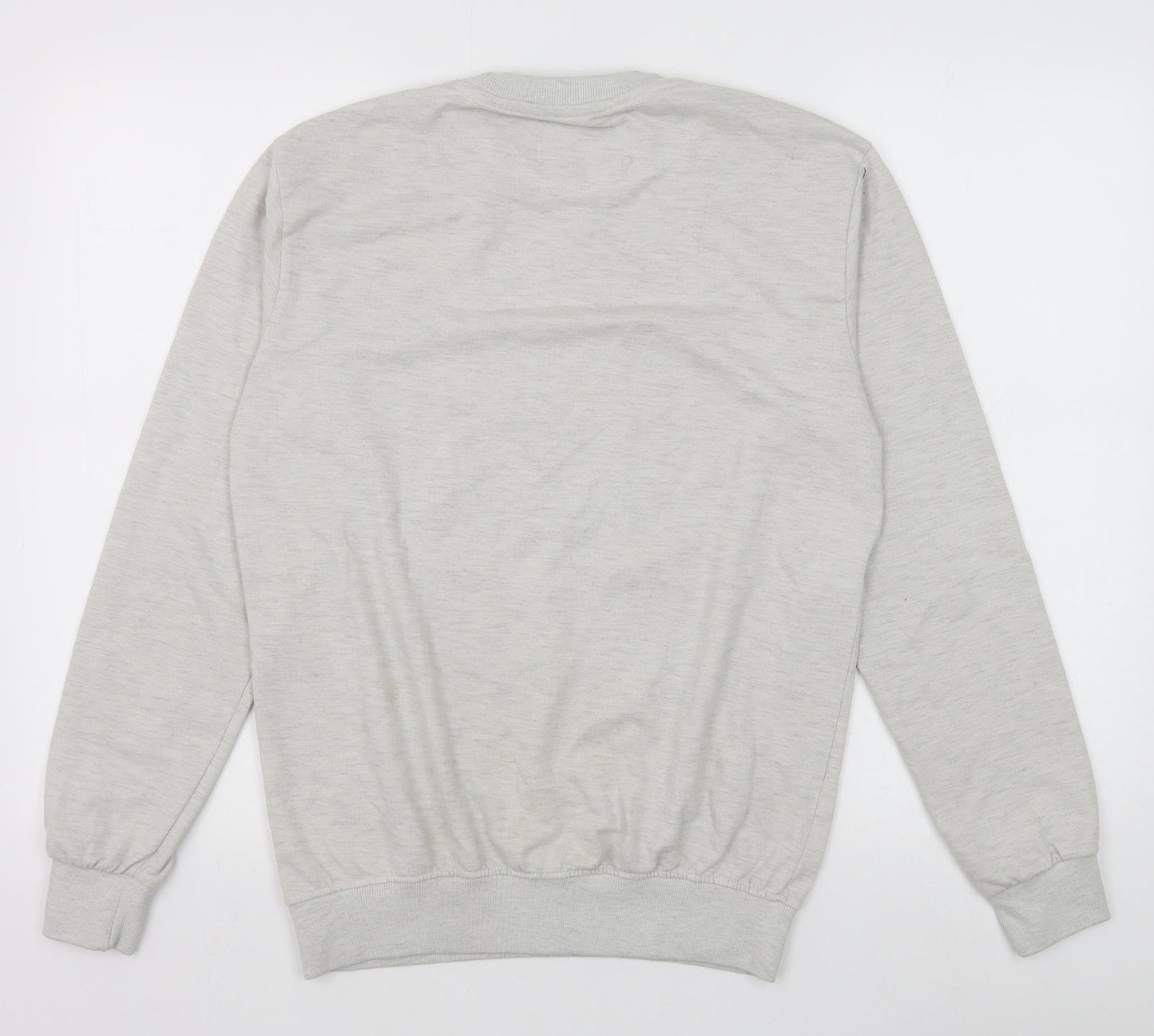 Bold Street Mens Grey Cotton Pullover Sweatshirt Size M