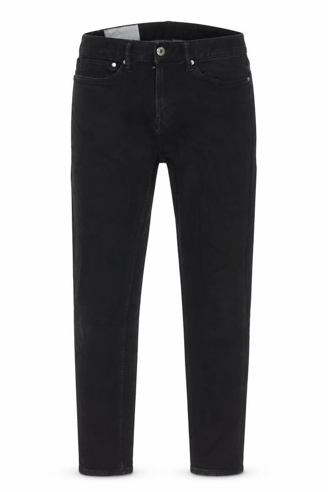 H&M Mens Black Cotton Skinny Jeans Size 28 in Slim Zip