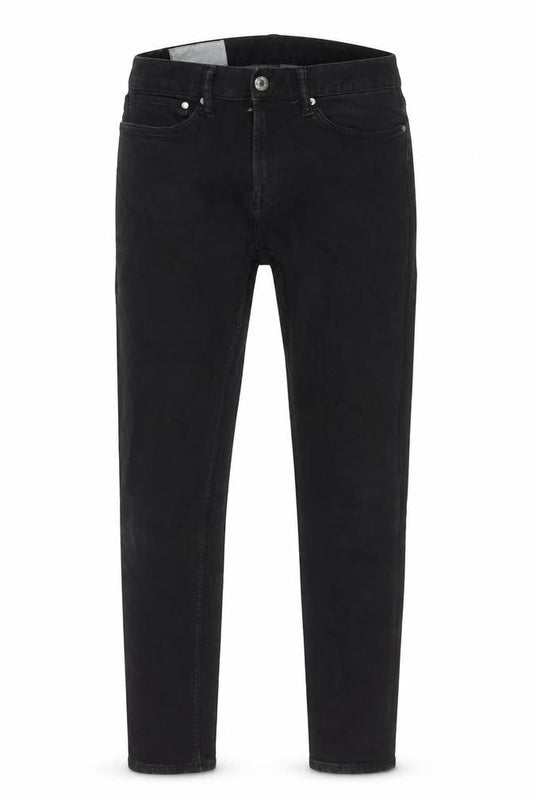 H&M Mens Black Cotton Skinny Jeans Size 28 in Slim Zip