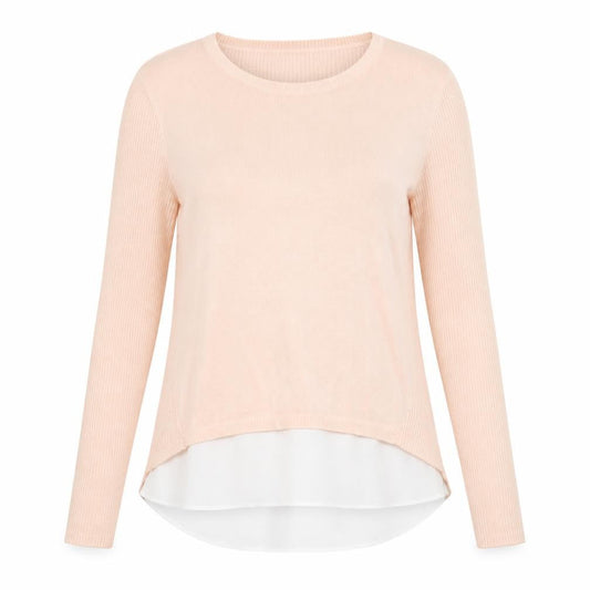 Peacocks Womens Orange Round Neck Acrylic Pullover Jumper Size 12