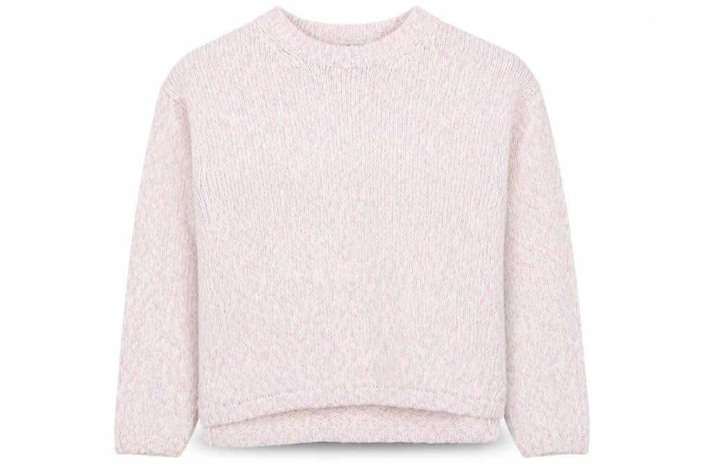 Marks & Spencer Womens Pink Round Neck Polyester Pullover Jumper Size L