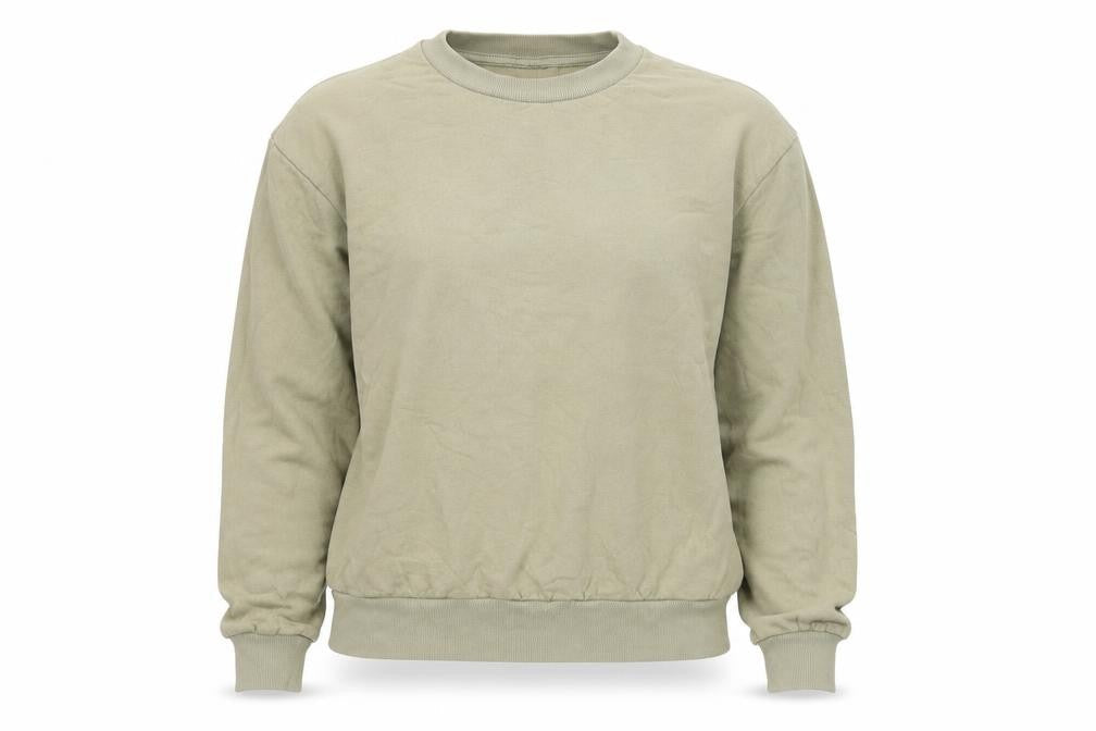 ASOS Womens Green Cotton Pullover Sweatshirt Size 8 Pullover