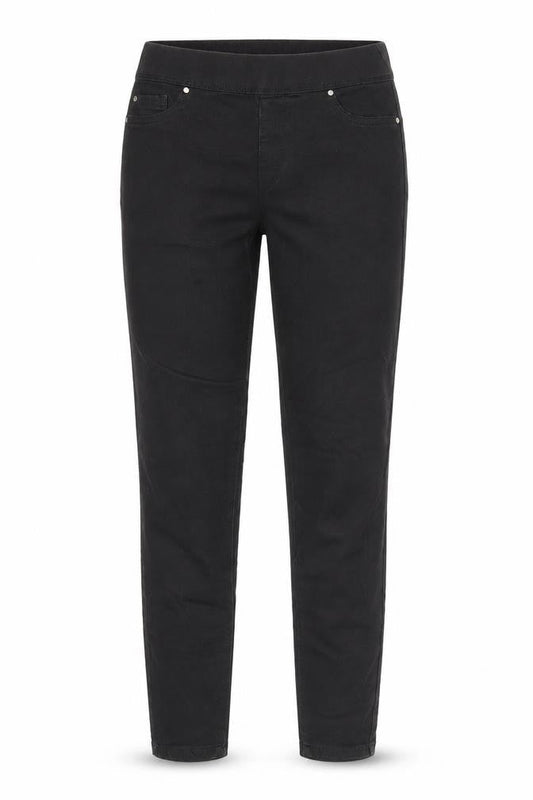 Denim & Co. Womens Black Cotton Jegging Jeans Size 10 Regular