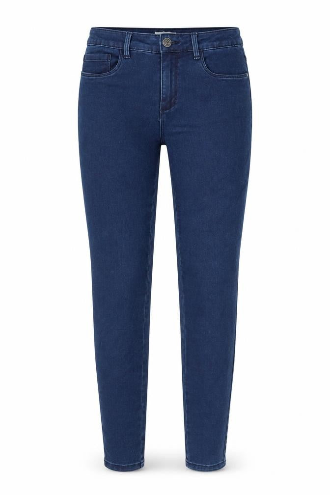 Only Womens Blue Cotton Skinny Jeans Size M Regular Zip