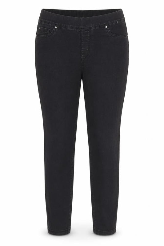 Denim & Co. Womens Black Cotton Jegging Jeans Size 10 Regular