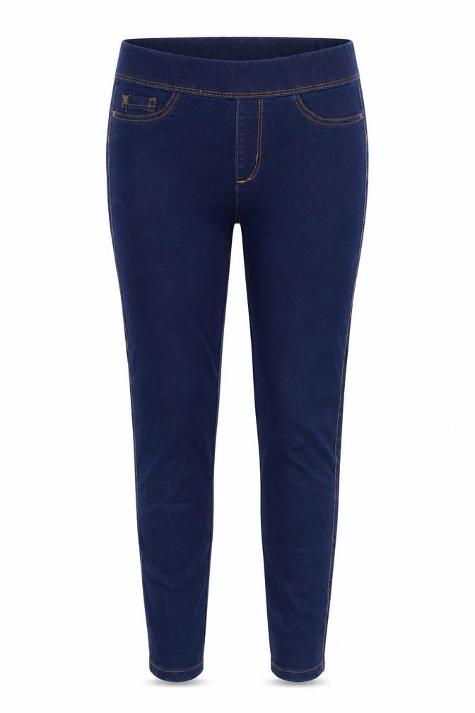 Denim & Co. Womens Blue Cotton Jegging Jeans Size 10 Regular