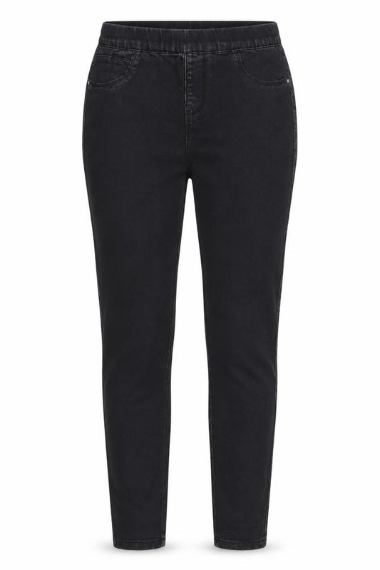Denim & Co. Womens Black Cotton Jegging Jeans Size 10 Regular