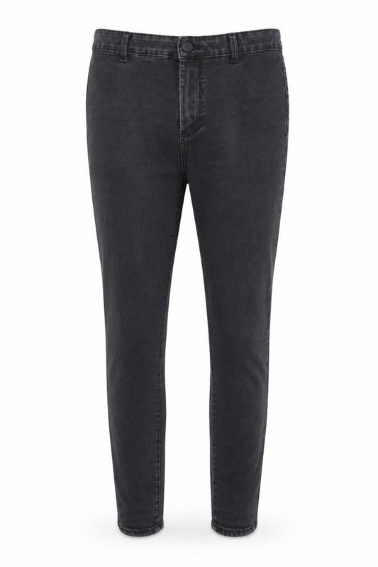 Denim & Co. Womens Black Cotton Skinny Jeans Size 12 Slim Zip