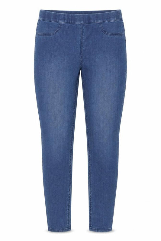 H&M Womens Blue Cotton Jegging Jeans Size 10 Regular