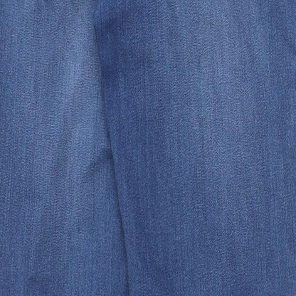 H&M Womens Blue Cotton Jegging Jeans Size 10 Regular