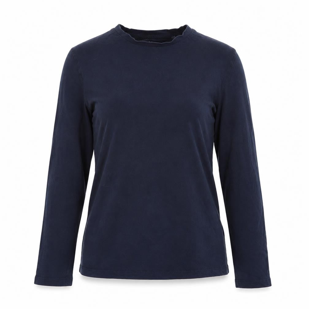 NEXT Womens Blue Cotton Basic T-Shirt Size XS Round Neck