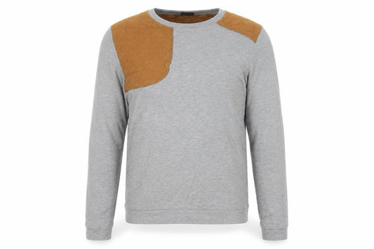 H&M Mens Grey Cotton Pullover Sweatshirt Size S