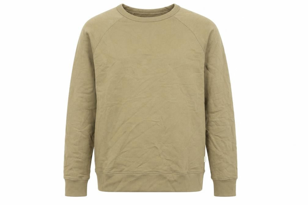 Marks & Spencer Mens Green Cotton Pullover Sweatshirt Size S